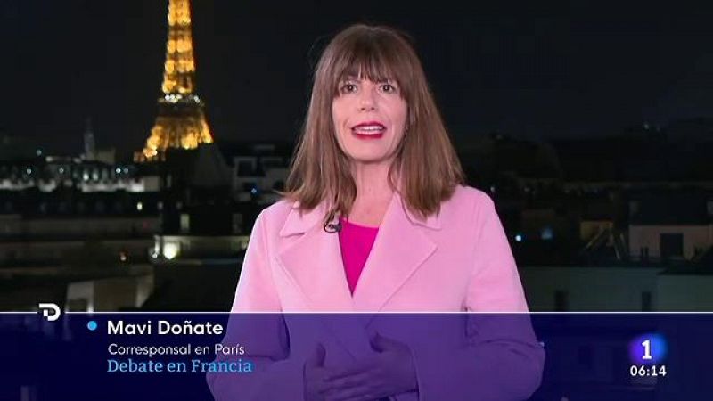 Macron y Le Pen cruzan acusaciones en el debate previo a la segunda vuelta