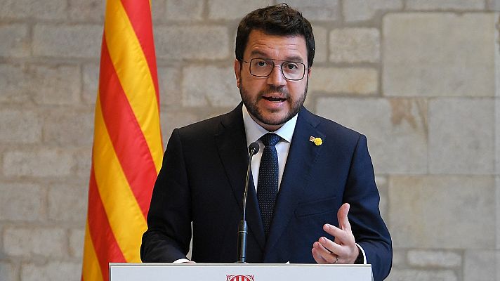 Aragonès afirma que ha intercambiado "mensajes" con Sánchez sobre Pegasus: "Se necesitan explicaciones"