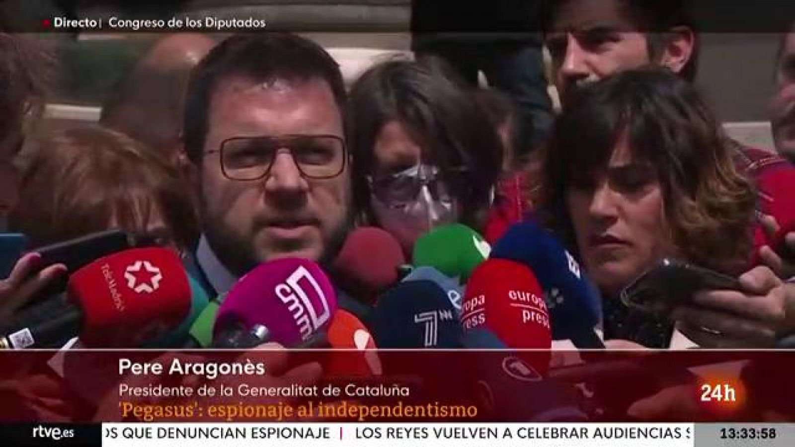 Espionaje | Aragonès: "La confianza con el Gobierno es cero"