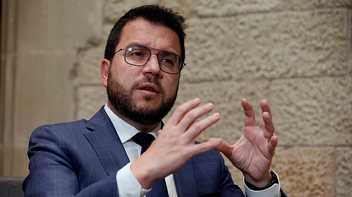 Informativo 24h - Aragonès dice que la confianza con el Gobierno es "cero" y exige restaurar el "juego limpio" o será "inviable la colaboración"