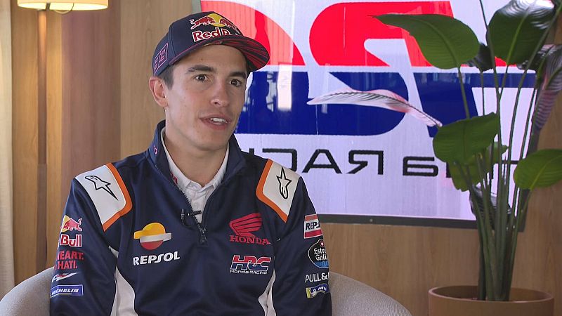 Marc Márquez, a RTVE: "Mi objetivo sigue siendo el campeonato" -- Ver ahora