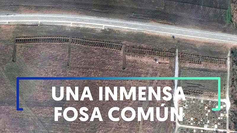 Ucrania acusa a Rusia de esconder 9.000 cadáveres en una fosa común cerca de Mariúpol - Ver ahora