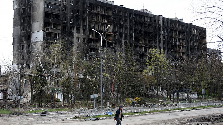 Telediario 1 - Mariúpol, símbolo de resistencia de la guerra de Ucrania