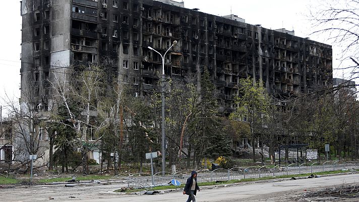 Telediario 1 - Mariúpol, símbolo de resistencia de la guerra de Ucrania