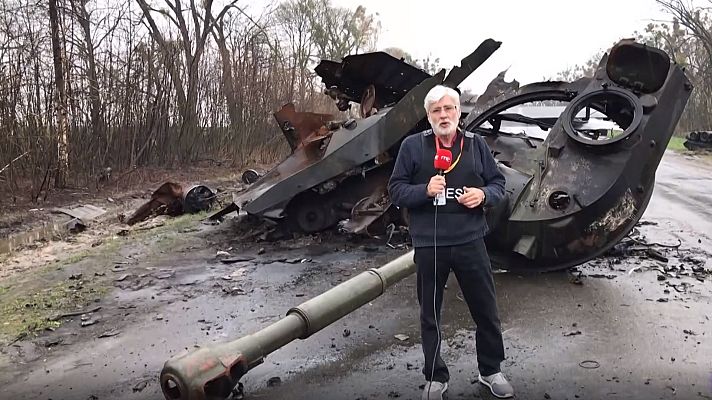 Telediario 1 - El norte de Ucrania teme una nueva invasión rusa