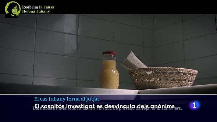 L'Informatiu - En llibertat amb càrrecs l'investigat per l'assassinat d'Helena Jubany