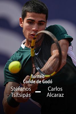ATP 500 Trofeo Conde de Godó. 1/4 Final: Tsitsipas - Alcaraz