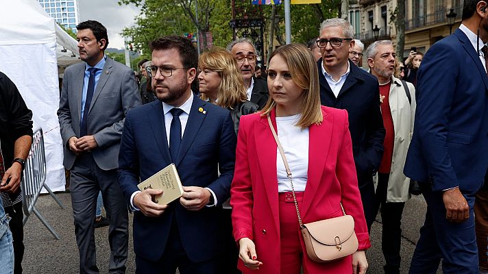 El espionaje marca el Día de Sant Jordi en Cataluña