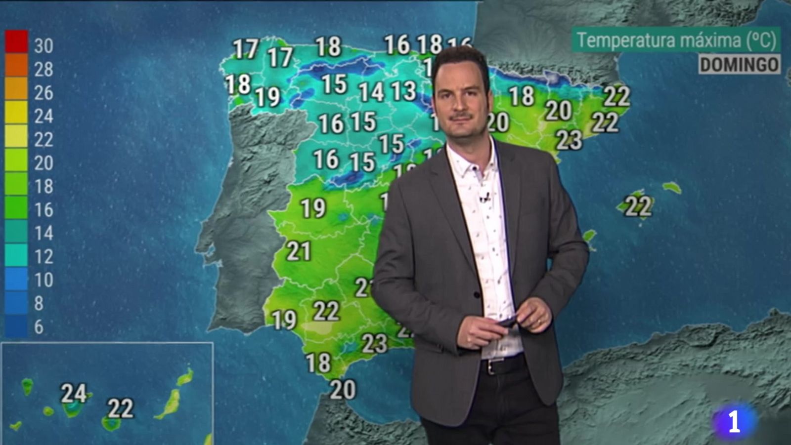 El tiempo: Cielos nubosos y temperaturas máximas en ascenso