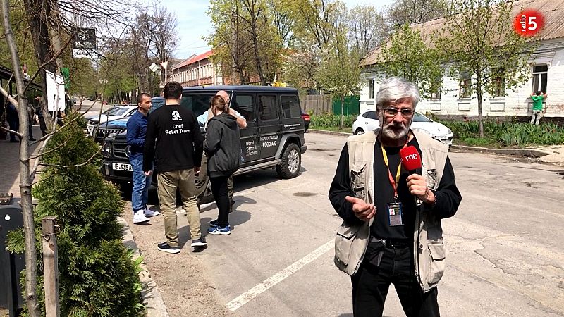Zaporiyia y WCK acogen a los que logran escapar de Mariúpol - Escuchar ahora