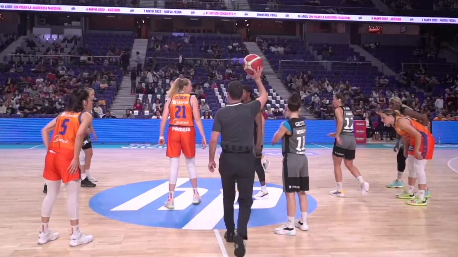 Baloncesto - Liga femenina Endesa. Play Off 1/4 Final ida: Movistar Estudiantes - Valencia Basket - RTVE Play