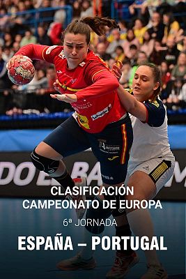 Europeo Femenino de Balonmano - Clasificación Cto. de Europa femenino: España - Portugal
