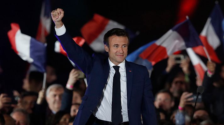 Especiales informativos - Macron vence a Le Pen y revalida la Presidencia de Francia
