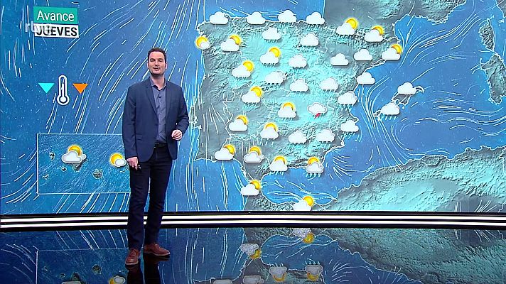 En el área mediterránea y el litoral del golfo de Cádiz predominarán los cielos despejados, quizá con algunas nubes altas