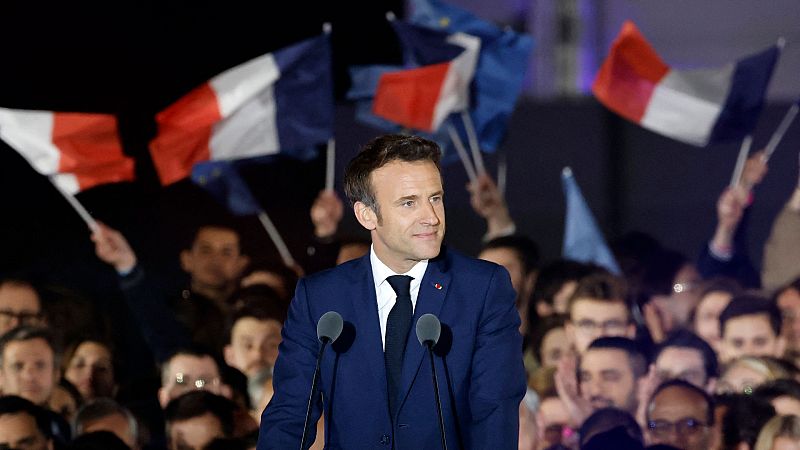 Macron: "Los próximos años no serán tranquilos, pero serán históricos. Juntos los escribiremos para nuestras generaciones"