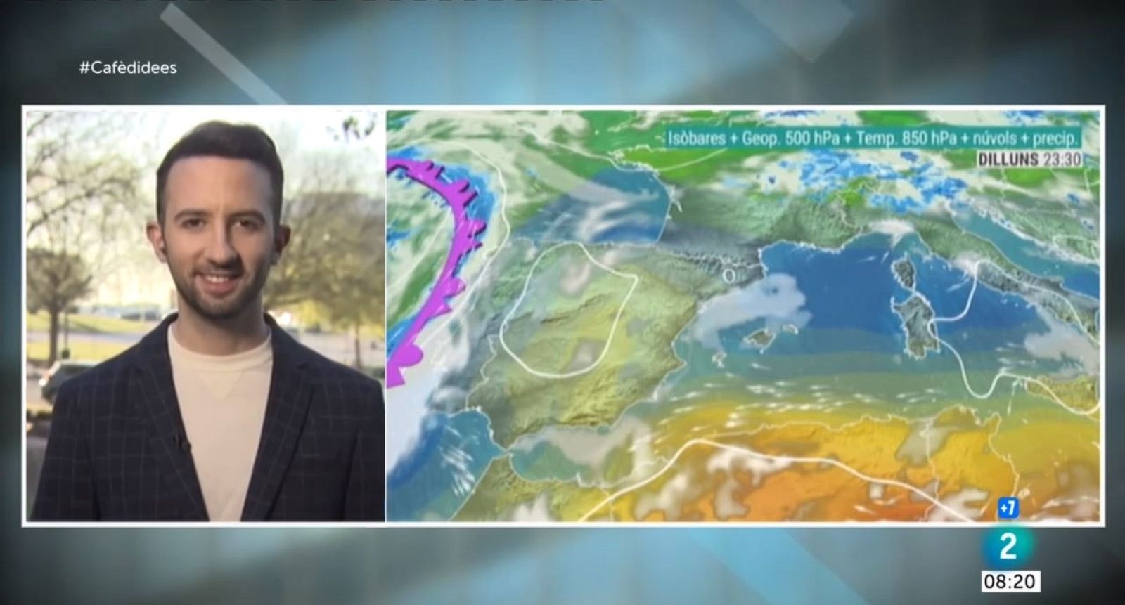 El Temps (25/04/2022) - El sol tornarà a ser el protagonista, malgrat la presència d'alguns núvols prims. A la tarda tindrem nuvolades i alguns ruixats al Pirineu, comarques interiors del nord-est i prelitoral