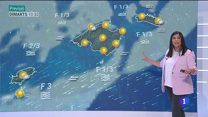 Informatiu Balear - El temps a les Illes Balears - 25/04/22