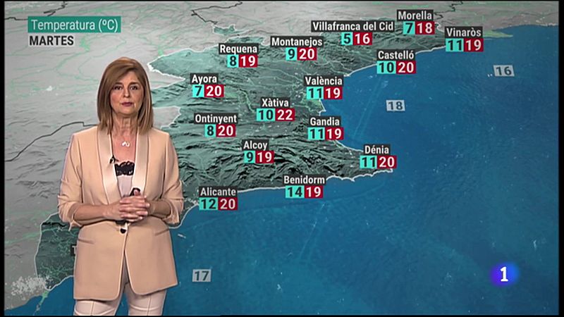 El tiempo en la Comunitat Valenciana - 25/04/22 ver ahora