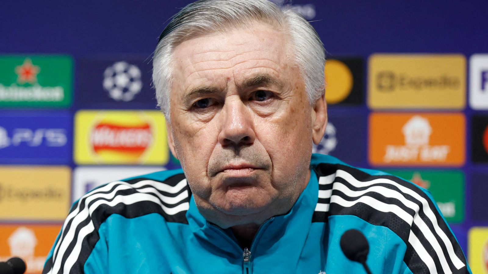 Ancelotti: "La historia ayuda a los jugadores. El objetivo es llegar a la final" -- Ver ahora