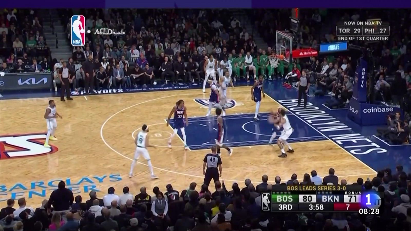 Celtics eliminan a Brooklyn y siguen en los playoffs de la NBA | Ver