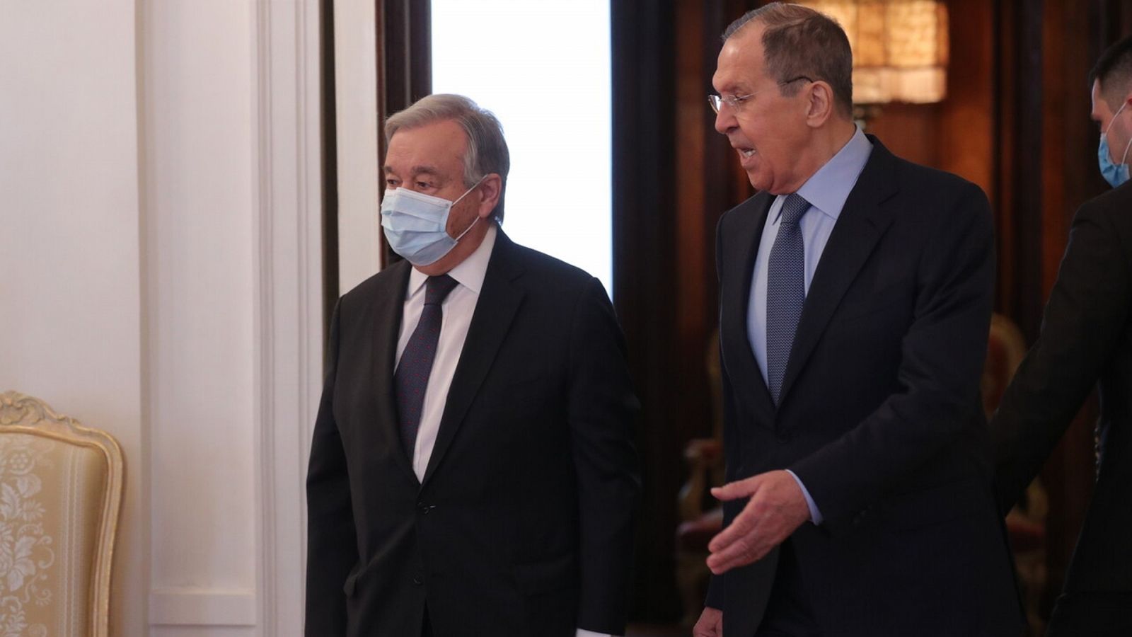 Guerra en Ucrania: Guterres se entrevista con Lavrov en Moscú