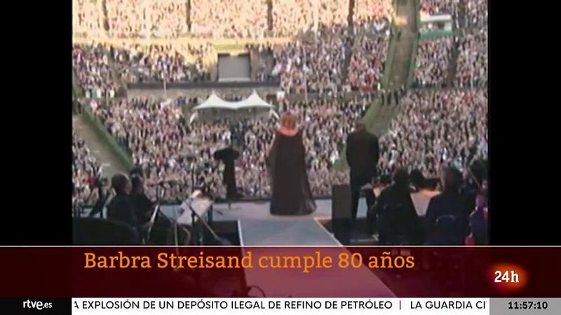 Homenaje a Barbra Streissand por su 80 aniversario