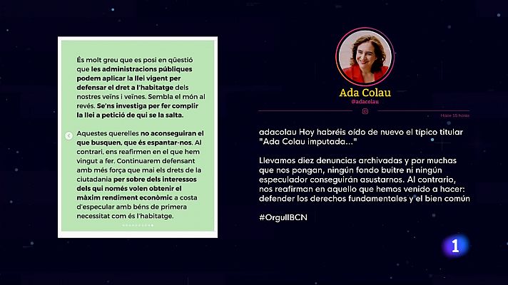 L'Informatiu - La majoria de regidors fan costat l'alcaldessa Ada Colau