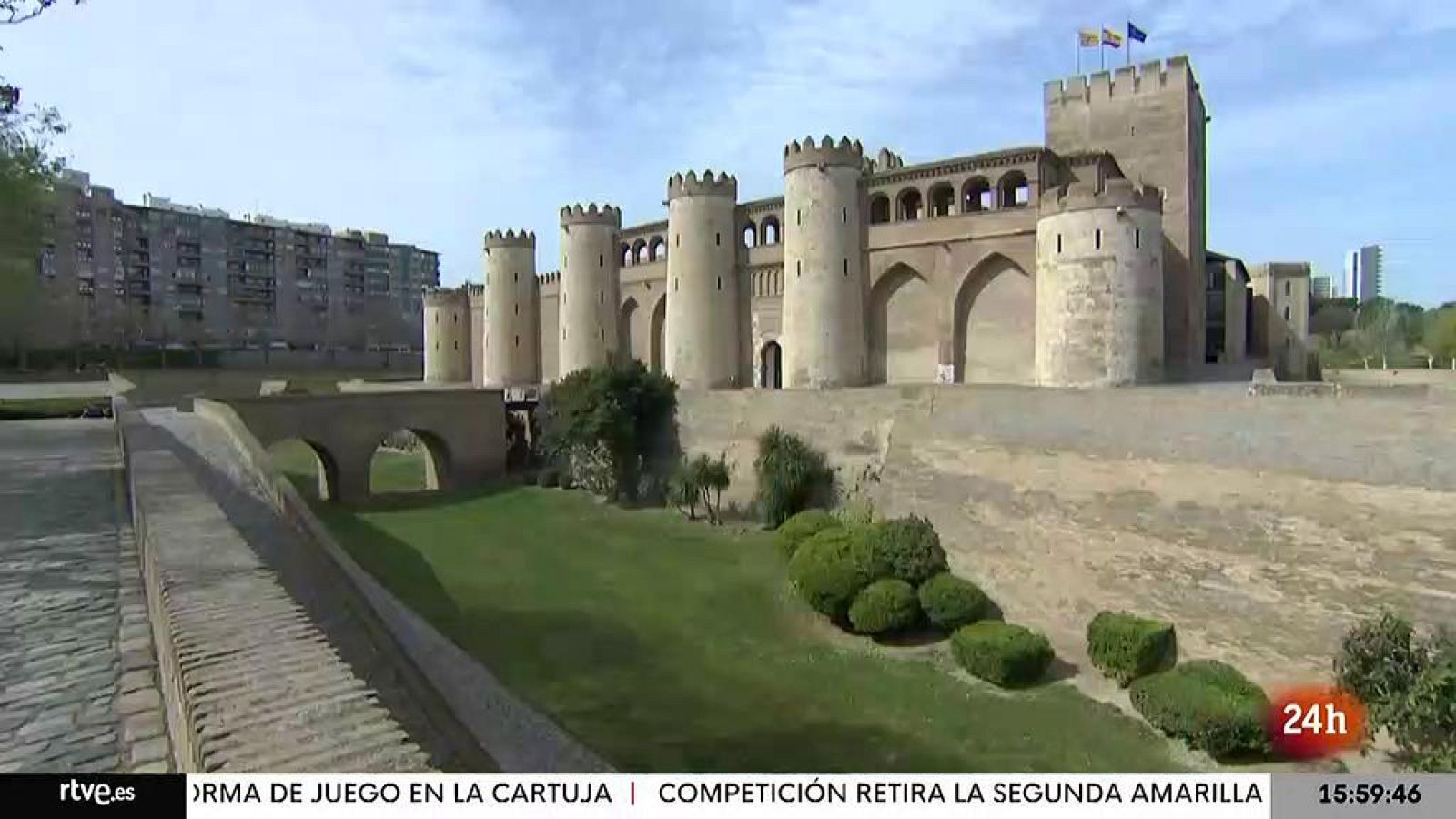 Parlamento - Otros parlamentos - Palacio de la Aljafería, sede del parlamento de Aragón - 23/04/2022