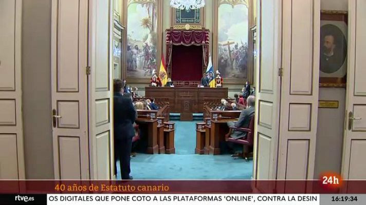 Parlamento - 40 años del Estatuto de Canarias