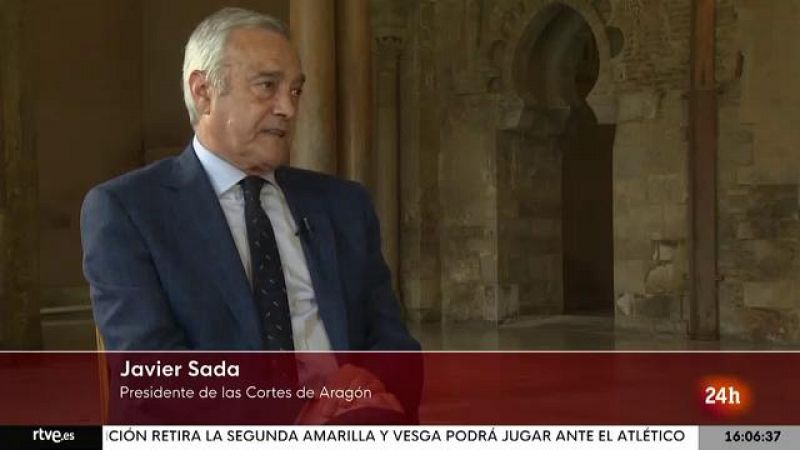Parlamento - La entrevista - Javier Sada, presidente de las Cortes de Aragón - 23/04/2022