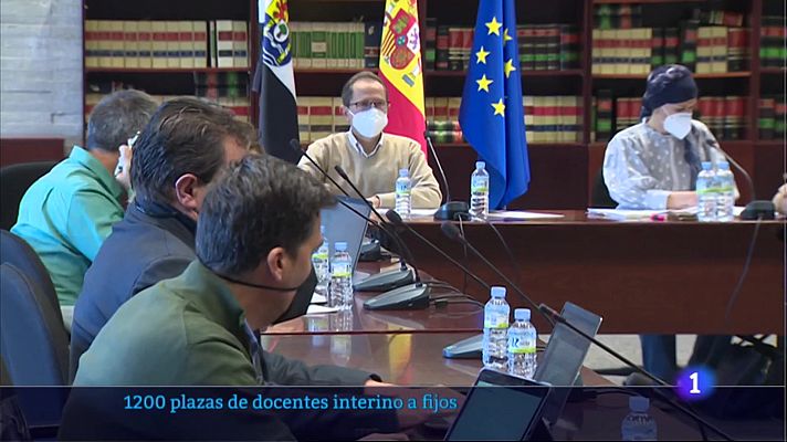 Noticias de Extremadura - 1200 plazas de docentes interino a fijos