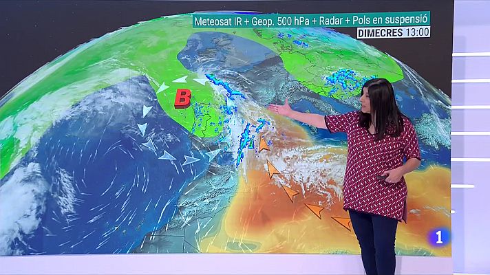 El temps - Molta pols sahariana