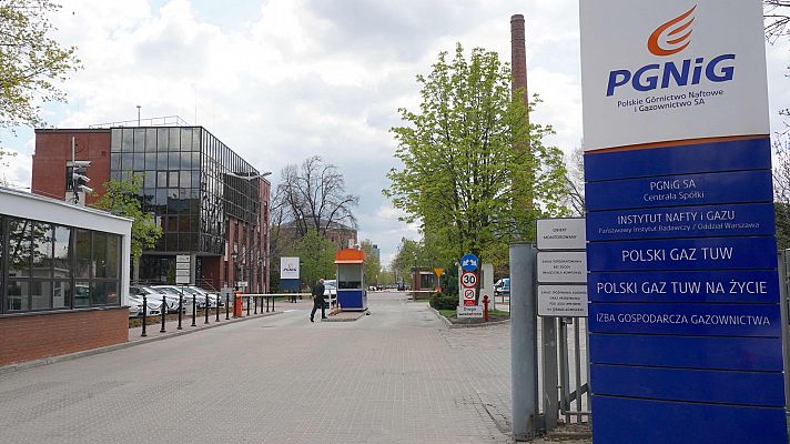 Telediario 1 - Rusia cumple su amenaza e interrumpe el flujo de gas a Polonia y Bulgaria por no pagar en rublos