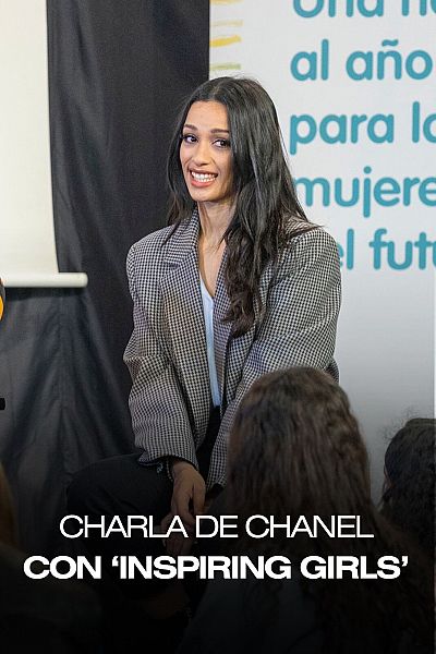 Chanel da una charla motivadora organizada por la Fundación Inspiring Girls