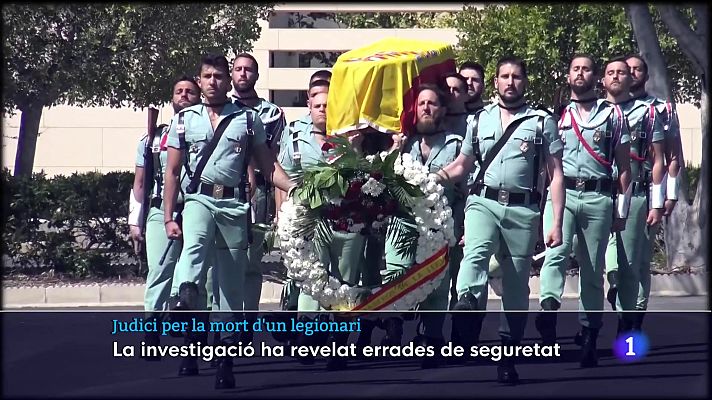 Informatiu Balear - Judici per la mort d'un legionari