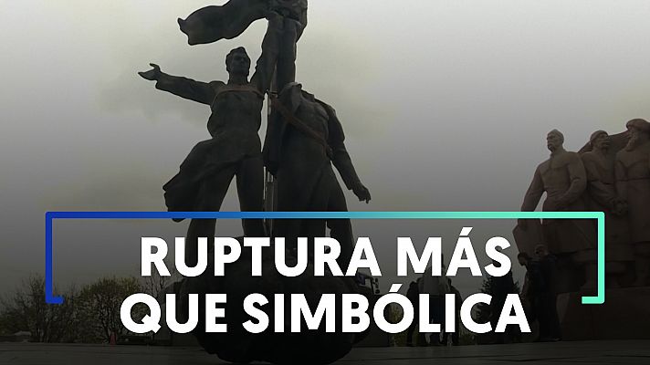 Modo Digital - Decapitan el monumento histórico a la amistad entre Rusia y Ucrania
