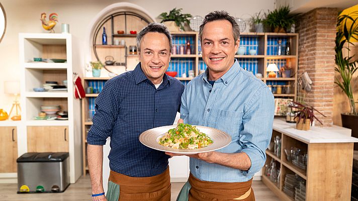 Menudos Torres - Cocina improvisada