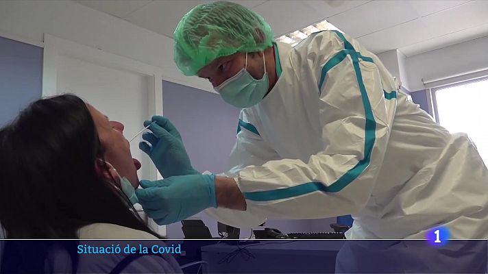 L'Informatiu - Pujada dels casos positius de covid a Catalunya