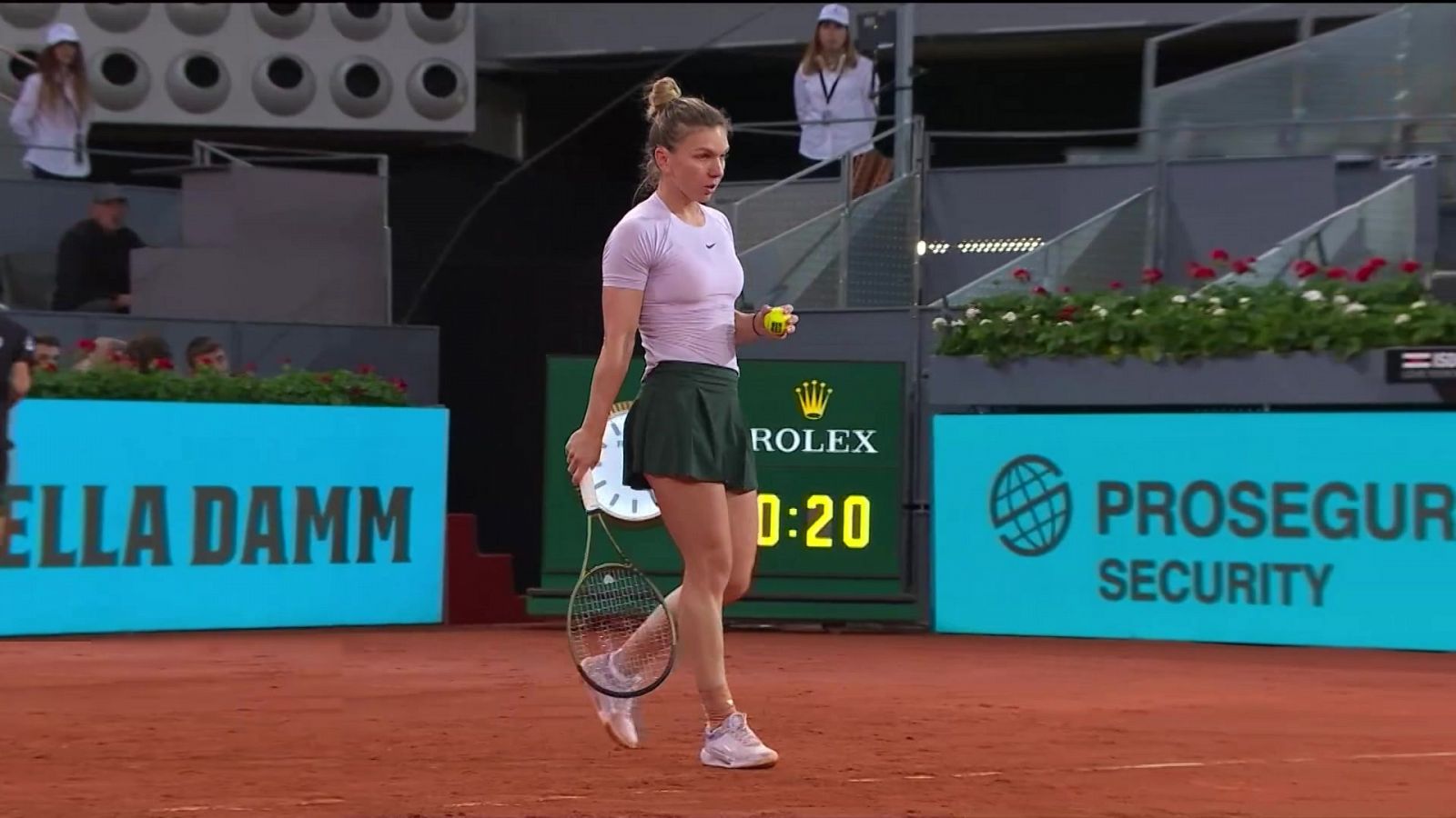 Tenis - WTA Mutua Madrid Open 2022: S. Halep - S. Zhang - ver ahora