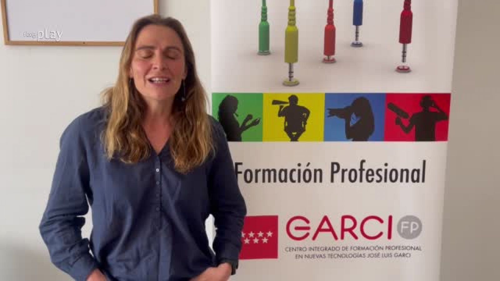 Elena Garcia Vicente - Ingeniera técnico de Telecomunicaciones, especialidad Imagen y Sonido. Jefa de estudios del CIFP José Luis Garci 