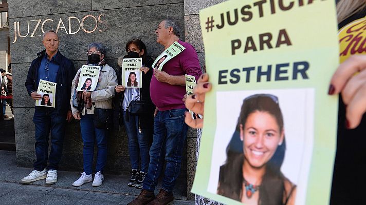 Telediario 1 - El principal sospechoso de la muerte de Esther López mantiene su inocencia y no aclara las contradicciones en su declaración