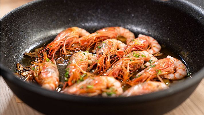 Receta de gambas al ajillo