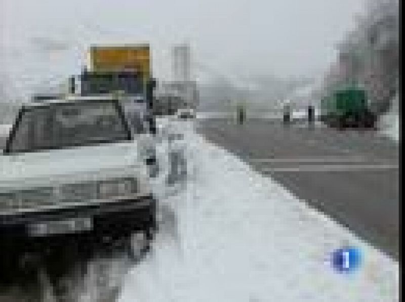 Problemas de tráfico se han localizado en la autopista AP-66 que une León y Campomanes, en Asturias.