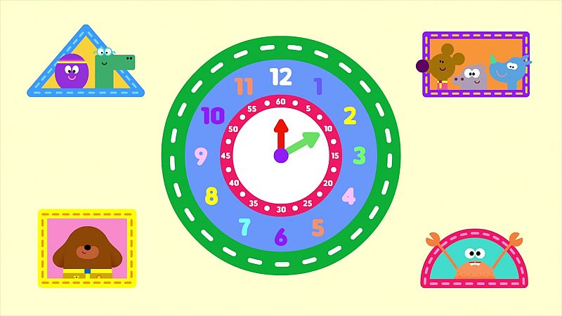 The telling time badge