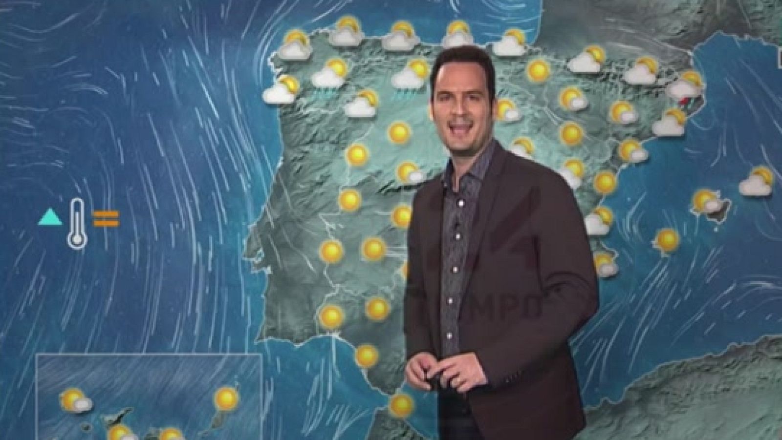 Suben las temperaturas salvo en el tercio norte - El tiempo | Ver