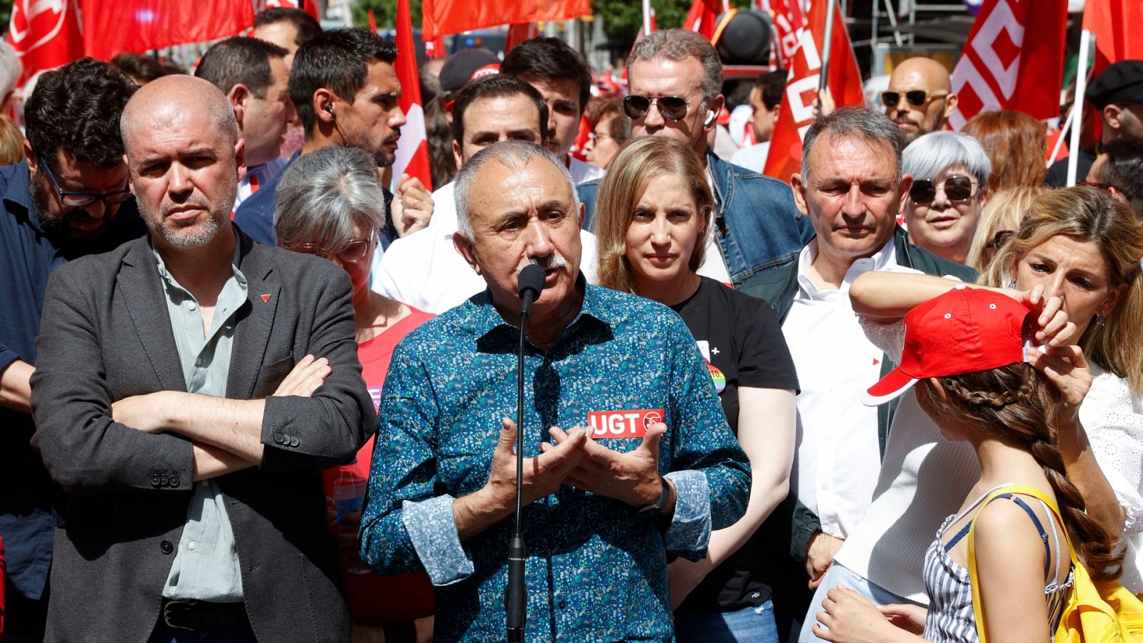 UGT y CCOO encabezan la marcha del 1 de mayo