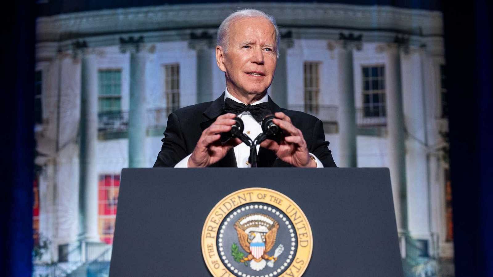 Telediario Fin de Semana: Biden defiende a los corresponsales de guerra: "La prensa importa más que nunca en el último siglo" | RTVE Play