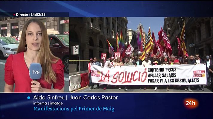 L'Informatiu - Milers de persones reivindiquen millores salarials