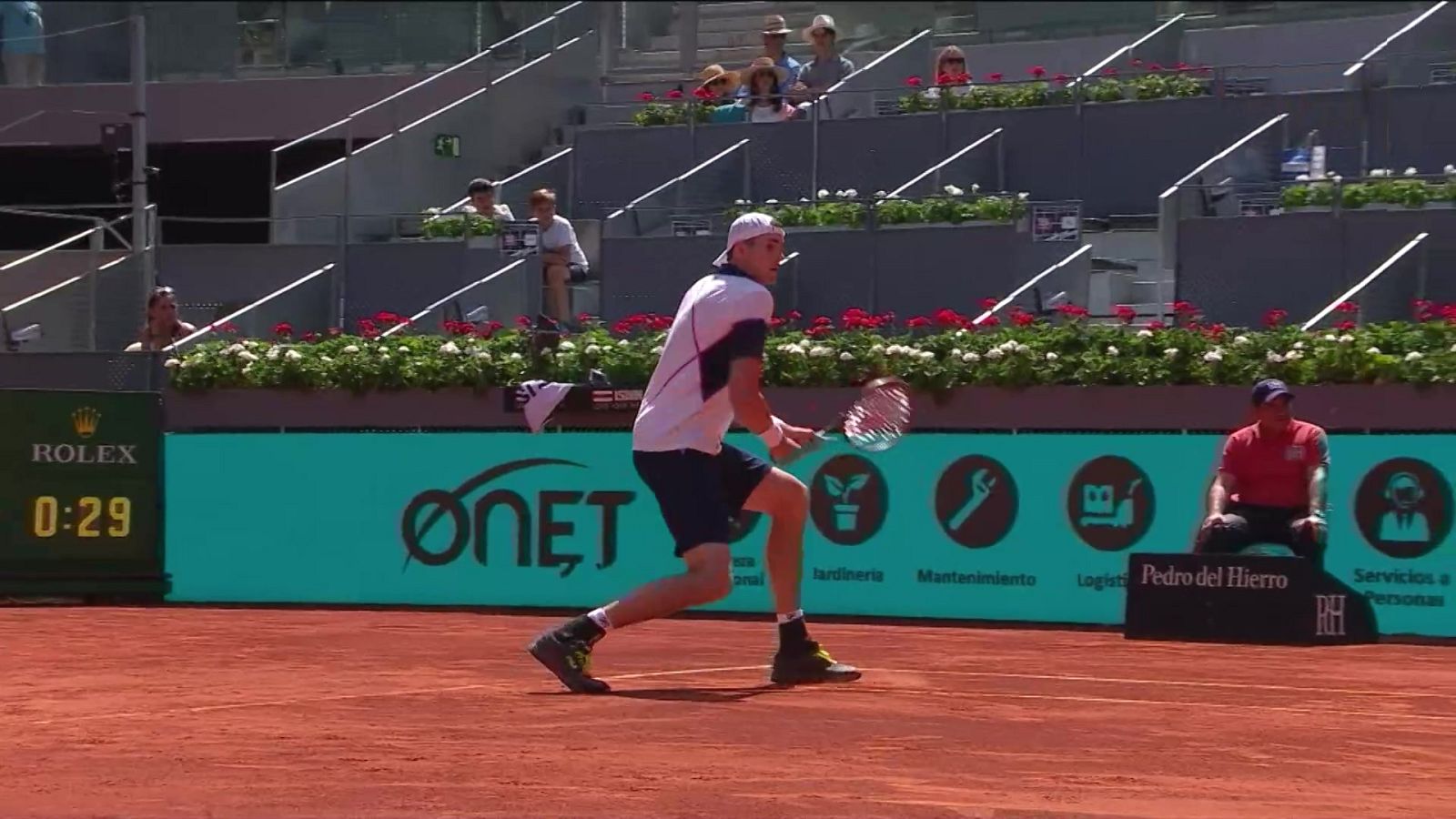 Tenis - ATP Mutua Madrid Open 2022: F. Krajinovic - J. Isner - ver ahora