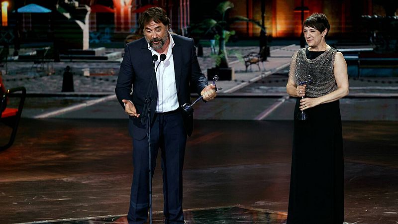 Javier Bardem: "S que mi madre est contenta porque desde hace unos das est con ella Juan Diego"